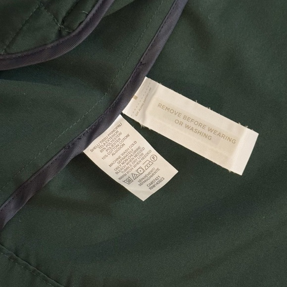 🆕 NWOT LOFT Modern Raincoat in Dark Emerald - Picture 9 of 11